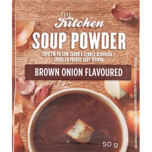 The Kitchen Brown Onion Flavoured Soup Powder 50g