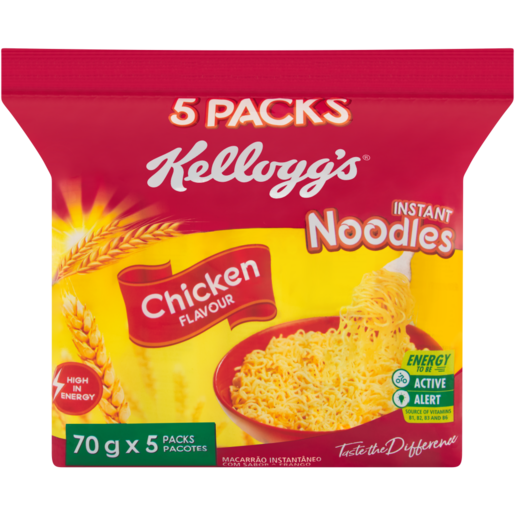 Kellogg's Chicken Flavoured Instant Noodles 5 x 70g