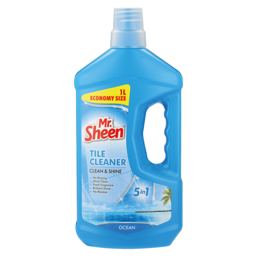 Mr. Sheen 5-In-1 Ocean Scented Tile Cleaner 1L
