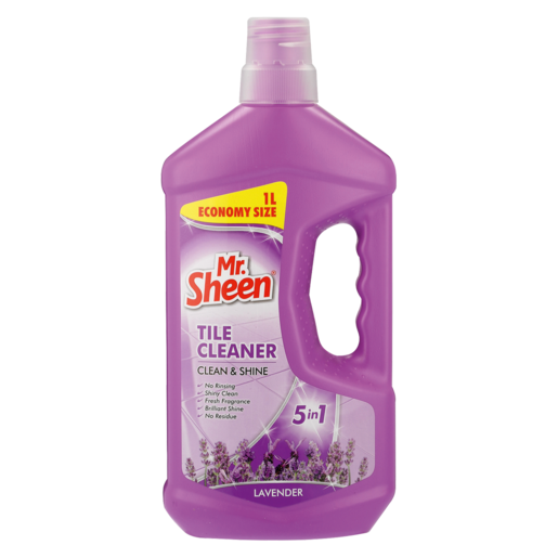 Mr. Sheen 5-In-1 Lavender Scented Tile Cleaner 1L
