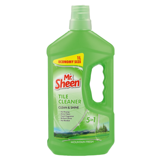Mr. Sheen 5-In-1 Mountain Fresh Scented Tile Cleaner 1L