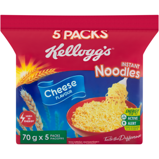 Kellogg's Cheese Flavoured Instant Noodles 5 x 70g