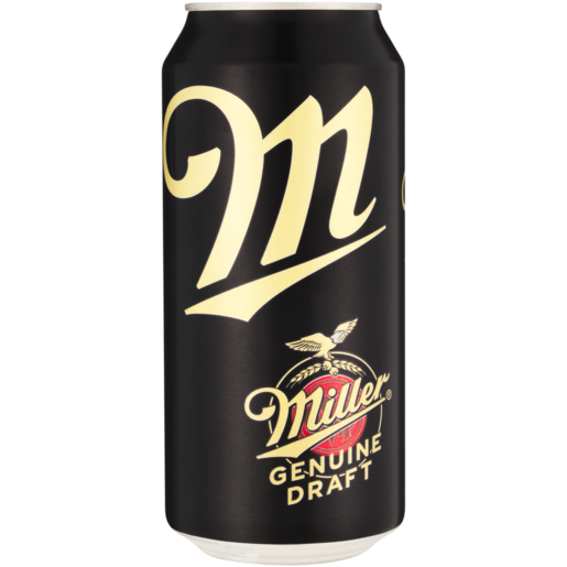 Miller Genuine Draft Beer Can 440ml