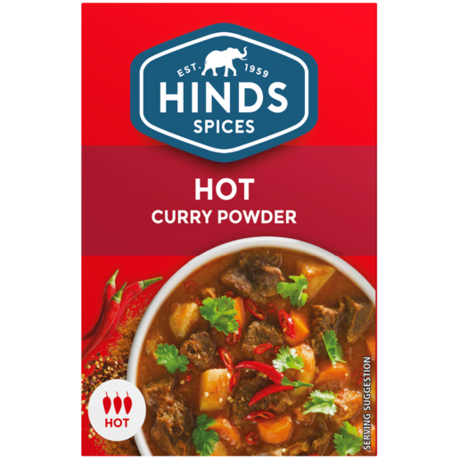 Hinds Spices Hot Curry Powder 100g