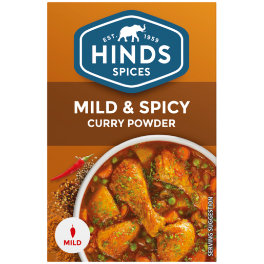 Hinds Spices Mild & Spicy Curry Powder 50g