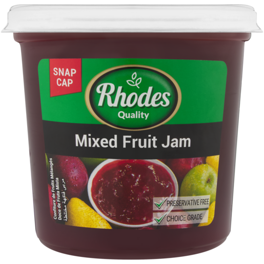 Rhodes Quality Mixed Fruit Jam 600g