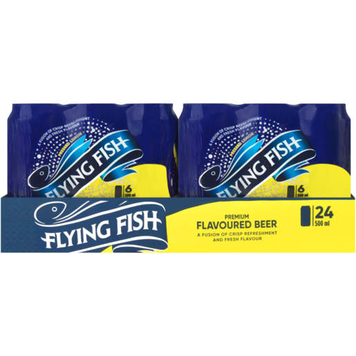 Flying Fish Pressed Lemon Flavoured Beer Cans 24 x 500ml 