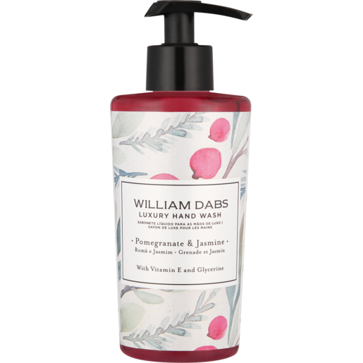 William Dabs Pomegranate & Jasmine Luxury Hand Wash 300ml