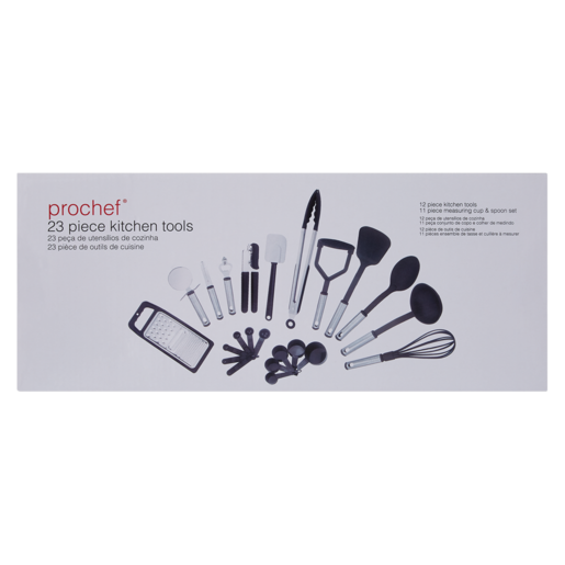 Prochef Kitchen Tools Starter Set 23 Piece