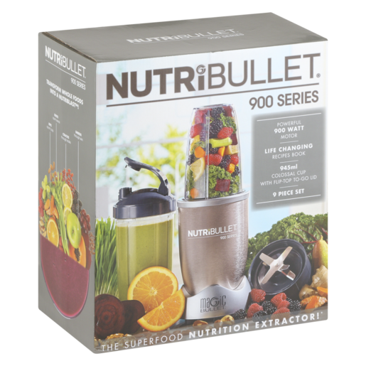 NutriBullet 900 Series Pro Blender Set 900W, Blenders, Food Preparation  Appliances, Appliances, Household