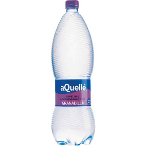 aQuellé Granadilla Flavoured Sparkling Water 1.5L