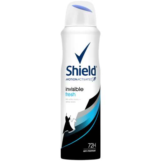 Shield Invisible Fresh Antiperspirant Deodorant Body Spray 150ml