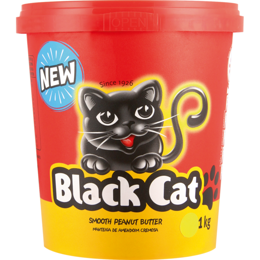 Black Cat Smooth Peanut Butter 1kg