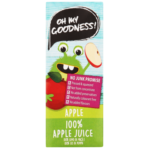 Oh My Goodness! 100% Apple Juice 200ml