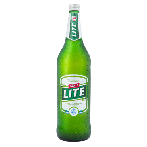 Castle Lite Beer Bottle 910ml