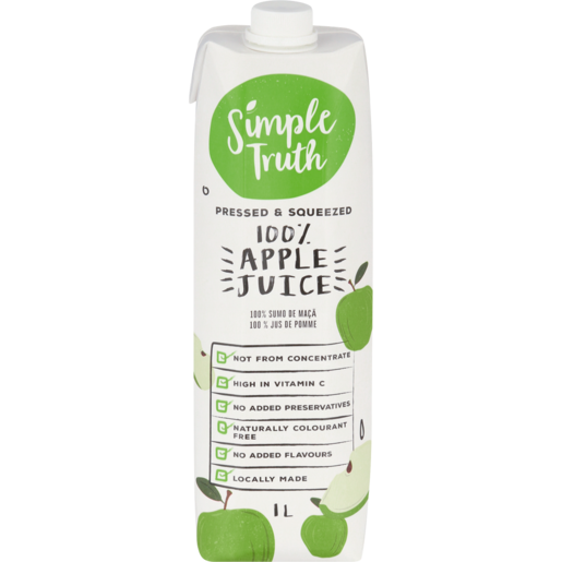 Simple Truth 100% Apple Juice 1L