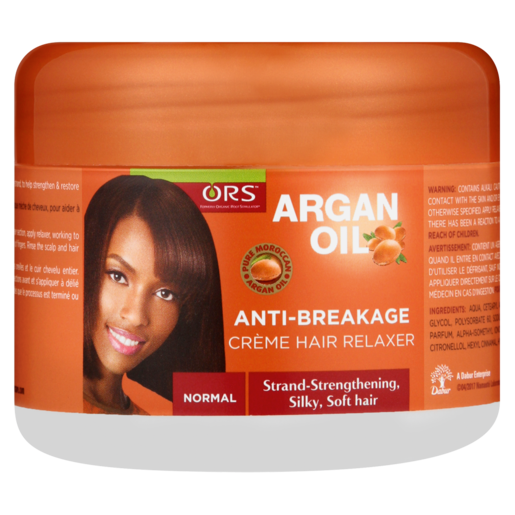 Ors Argan Oil Anti-Breakage Hair Relaxer Cream 250ml