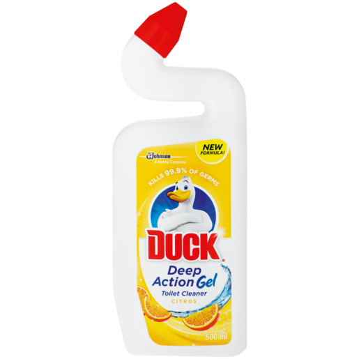 Duck Deep Action Gel Citrus Toilet Cleaner 500ml