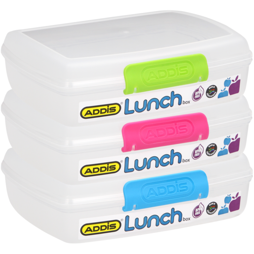ADDIS Lunch Box 1,2L Clear