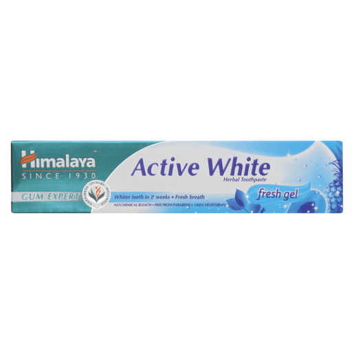 Himalaya Active White Fresh Gel Toothpaste 75ml