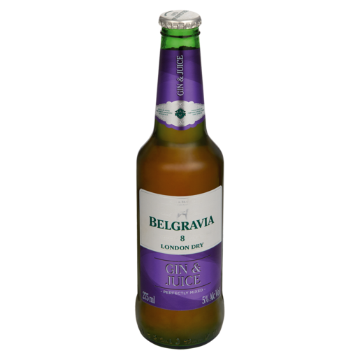 Belgravia London Dry Gin & Juice Bottle 275ml