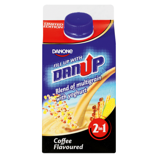 Danone DanUp 2-In-1 Coffee Flavoured Blend Of Multigrain With Yoghurt 450g