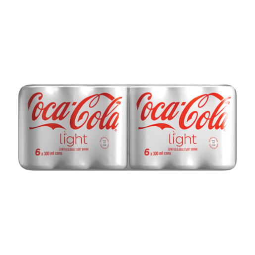 Coca-Cola Light Soft Drinks 24 x 300ml