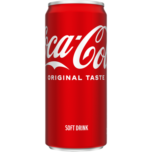 Coca-Cola Original Soft Drink Can 300ml