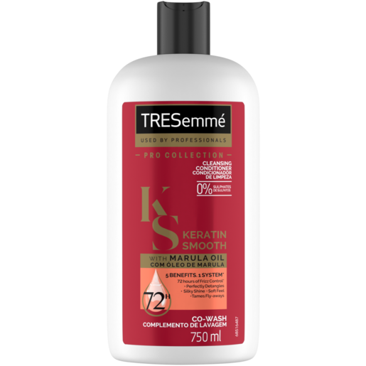 TRESemmé Pro Collection Keratin Smooth With Marula Oil Co-Wash Conditioner 750ml