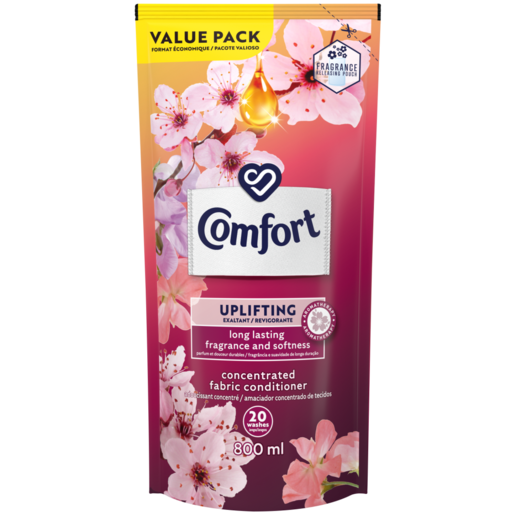 Comfort Uplifting Aromatherapy Concentrated Laundry Fabric Softener Refill 800ml