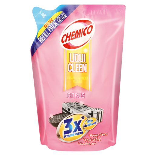 Chemico Liqui Cleen Citrus Scented Refill 750ml