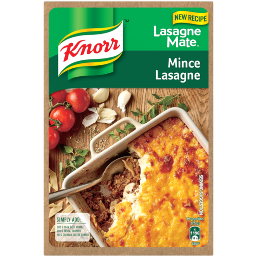 Knorr Mince Lasagne Mate 295g