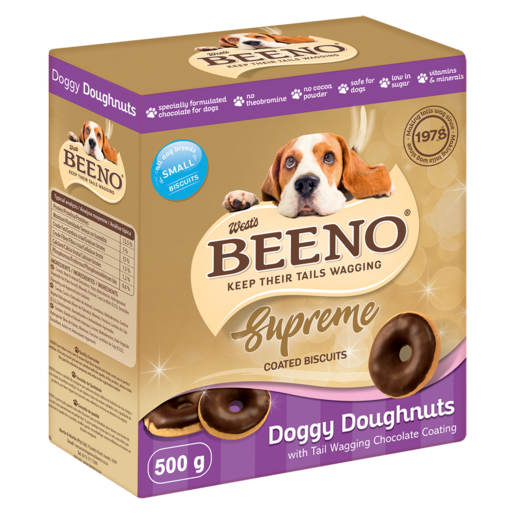 BEENO Supreme Doggy Doughnuts Dog Treats 500g