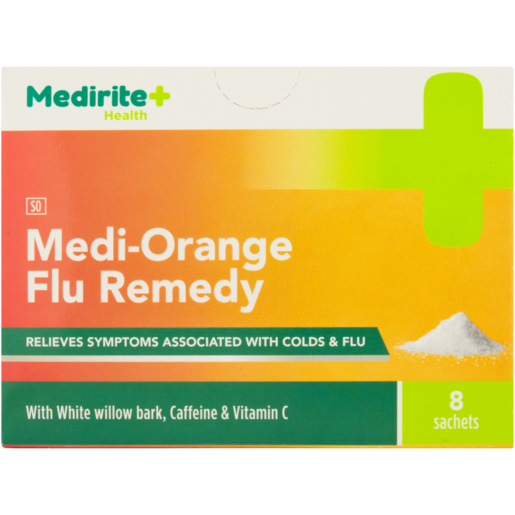 Medirite Medi-Orange Flu Remedy Sachets 8 Pack