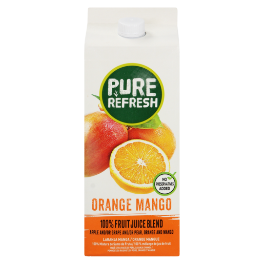 Pure Refresh Orange Mango 100% Fruit Juice Blend 2L