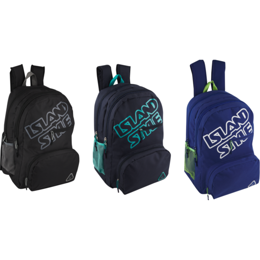 Island Style S23 Functional Small Backpack 32cm (Assorted Item - Supplied At Random)