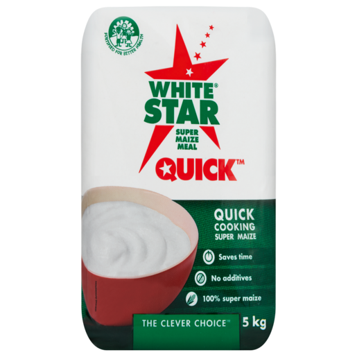 White Star Instant Quick Maize Meal 5kg