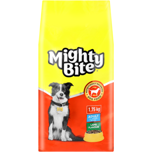 Mighty Bite Lamb Flavour Adult Dry Dog Food 1.75kg