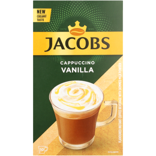 Jacobs Vanilla Cappuccino Sticks 10 Pack