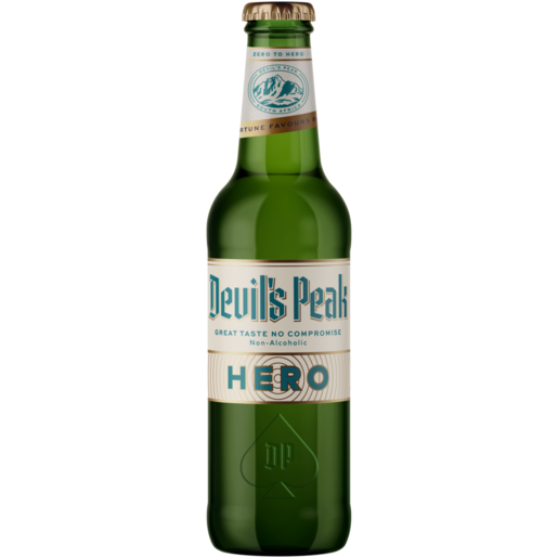 Devil's Peak Hero Non-Alcoholic Beer 330ml 