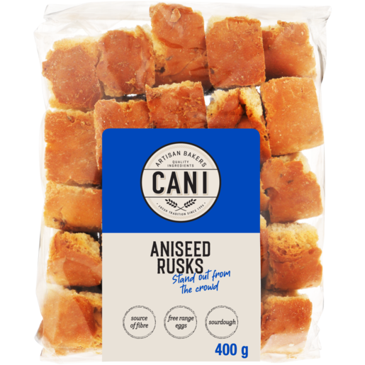 Cani Aniseed Rusks 400g