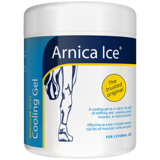 Arnica Ice Muscular Relief Cooling Gel Tub 475ml
