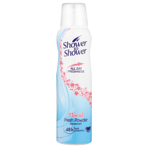 Shower to Shower Floral Fresh Powder Ladies Deodorant 150ml