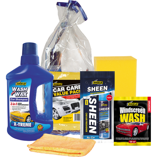 Shield Car Care Gift Pack 5 Piece