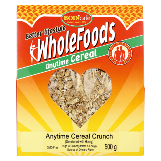 Bodicafé Anytime Cereal Crunch Sweetened With Honey 500g