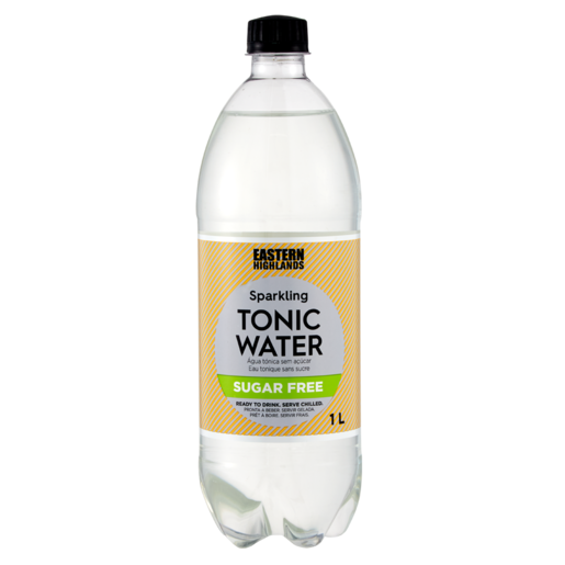 Eastern Highlands Sugar Free Sparkling Tonic Water Bottle 1L