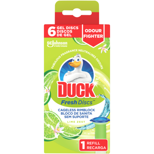 Duck Fresh Discs Refill Lime Zest 6 Pack