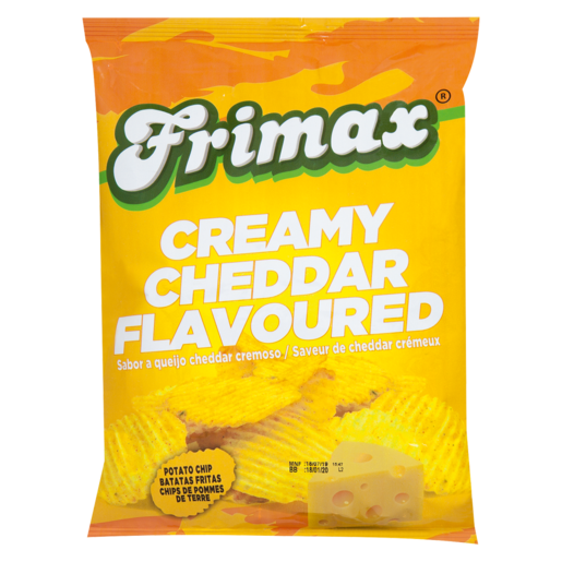 Frimax Creamy Cheddar Flavoured Potato Chips 125g