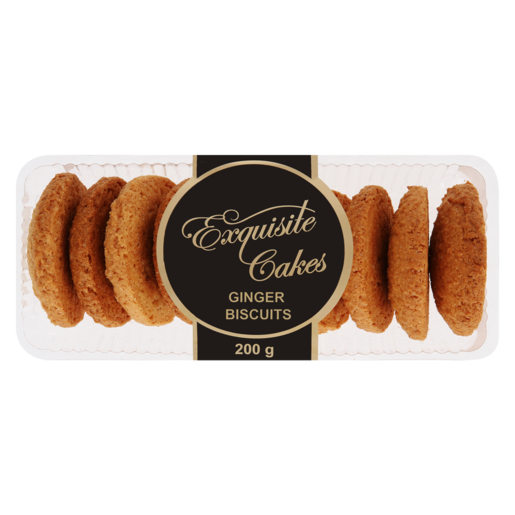 Exquisite Cakes Ginger Biscuits 200g