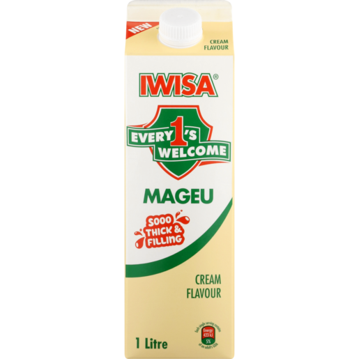 Iwisa No.1 Cream Flavoured Mageu 1L